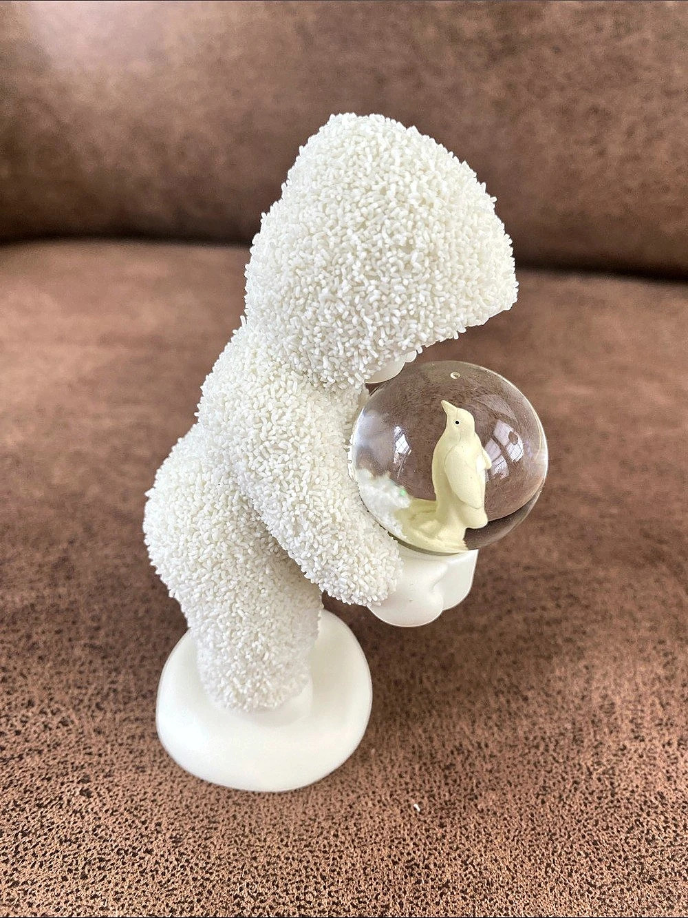 Department 56 A Wish for Snow Globe Figurine White Holiday Decor